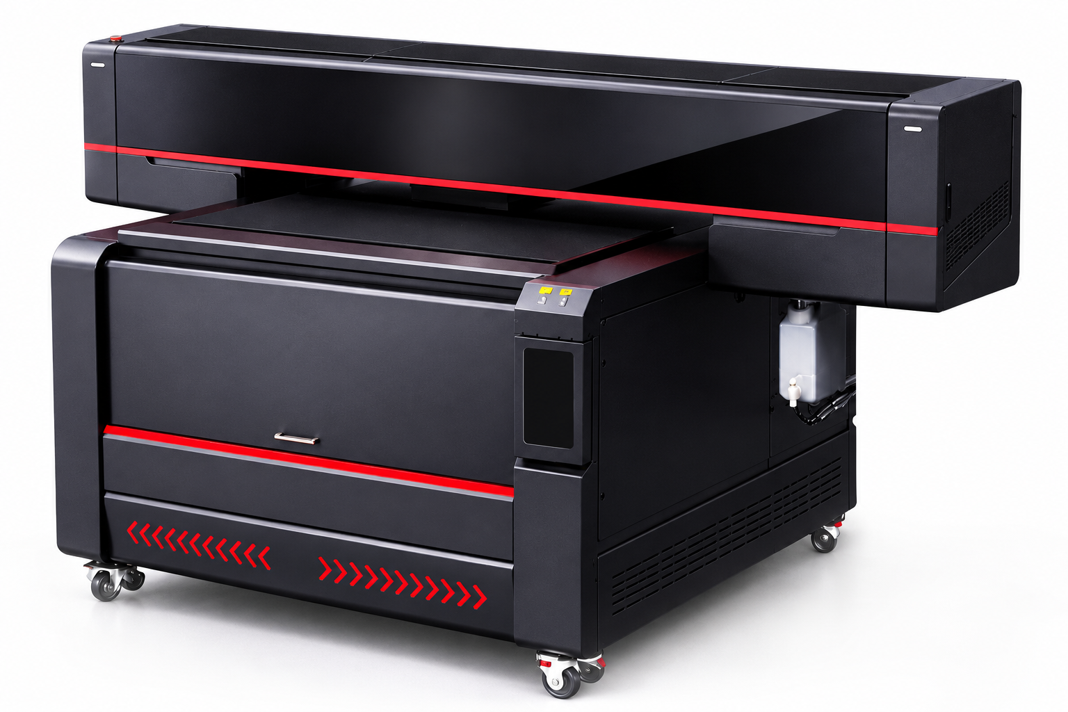 Eltron H9060 — drukarka płaska UV LED z podnoszonym stołem, widok z przodu